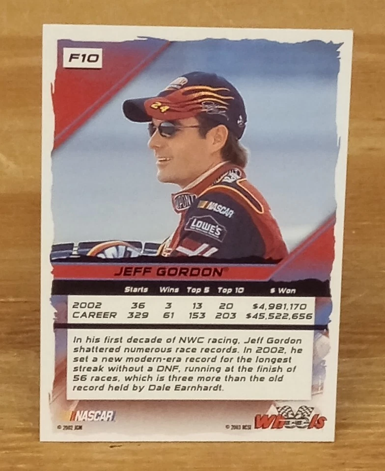 2003 Wheels High Gear First Gear Jeff Gordon - Image 2 of 3