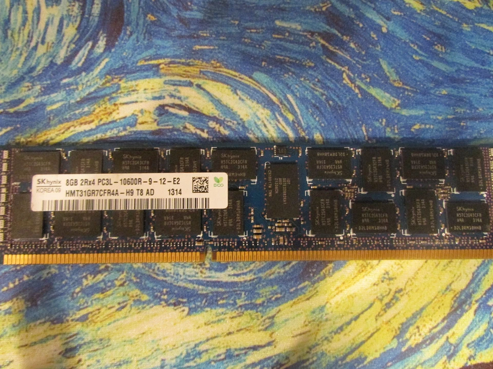 Hynix 280GB (35x 8gb) HMT31GR7CFR4A-H9 DDR3/3L-1333 PC3-10600R ECC Reg ServerRAM - Image 2 of 2