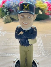 Jim Harbaugh University Michigan Football Limited Edition Bobblehead Rare
