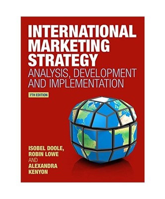 International Marketing Strategy, Isobel Doole