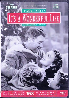 DVD ZONE 1 IT'S A WONDERUL LIFE JAMES STEWART