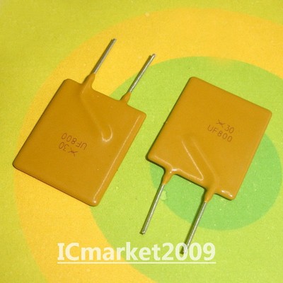 100 PCS 30V 8A RUEF800 UF800 PolySwitch Resettable Fuse PPTC PTC 8.0 Ampere #W1