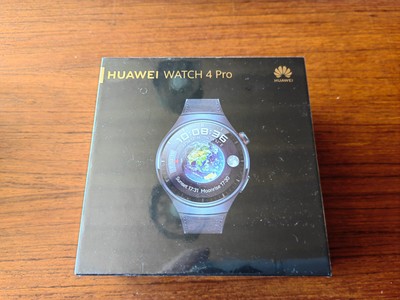 Huawei Watch 4 Pro Smartwatch Blau WLAN NFC 4G eSIM 1.5'' Touch 32GB Android iOS