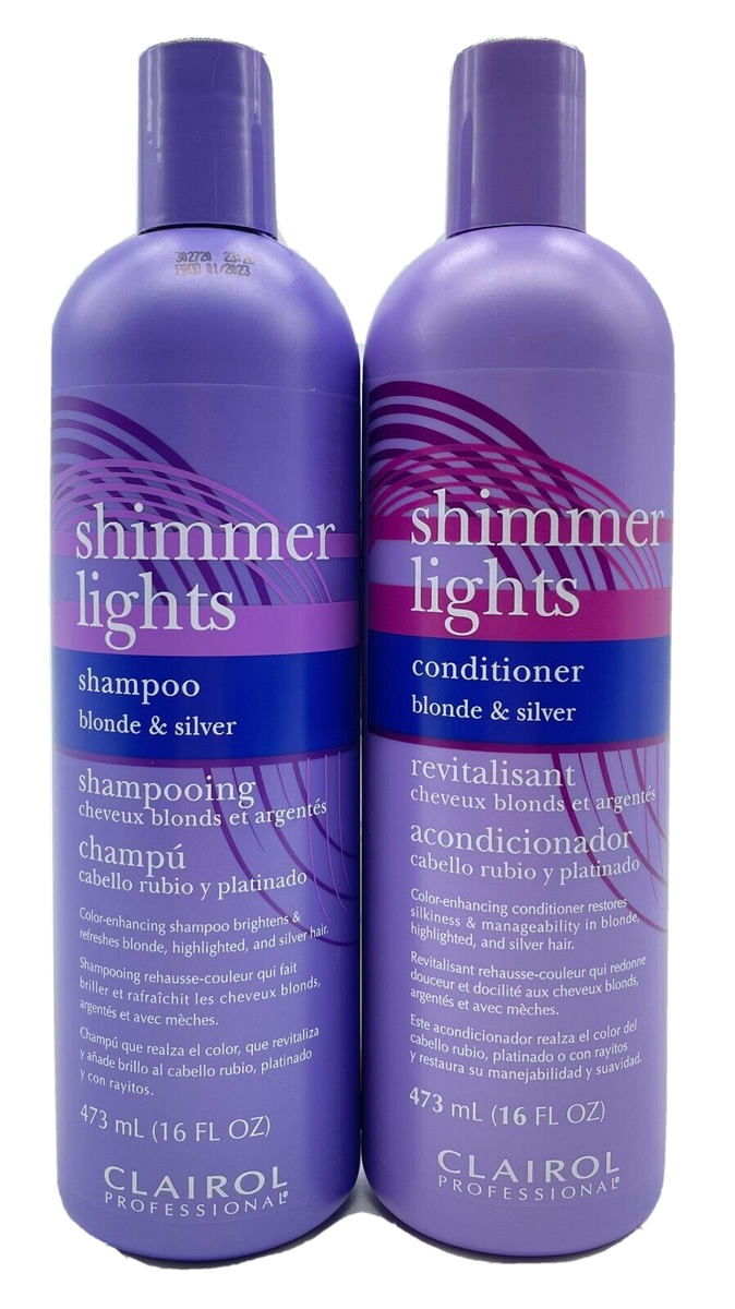 Clairol Professional Shimmer Lights Shampoo + Conditioner - 2 x