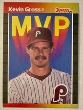 1988 Leaf #BC-12 - Kevin Gross MVP - Philadelphia Phillies Baseball Card