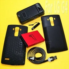 9180mAh Extended Double layer Battery Back Cover AC Charger Case for LG G4 LS991