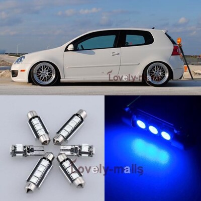 Canbus Blue Light Interior LED Package 10x for VW MK5 MKV GOLF / GTI 03-09 L9