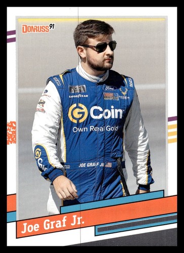 2024 Donruss NASCAR Menge 2 Karten - Joe Graf Jr. Basisoptik - Bild 3 von 3