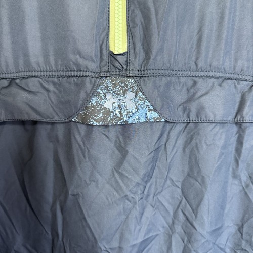 Under Armour Storm 1/4 Zip Athletic Running Packable Jacket Hoodie Small Blue - Bild 4 von 10