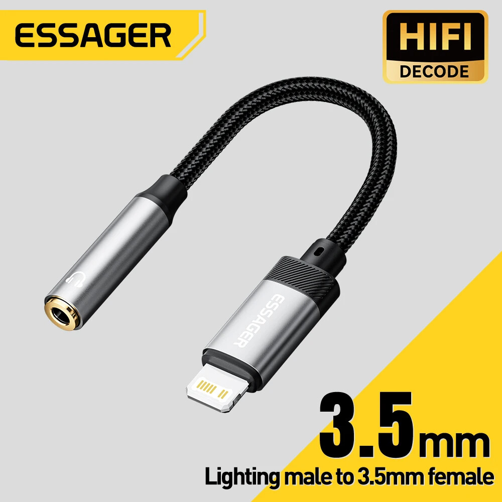 USB-C to 3.5mm Headphone Jack Adapter for iPhone & Android-image