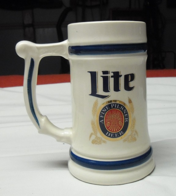 miller lite mug