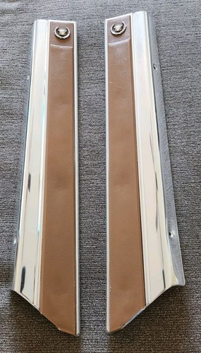 1980-1992 CADILLAC FLEETWOOD BROUGHAM R/L UPPER SIDE SEAT CORNER TRIM SET OEM - Picture 11 of 22