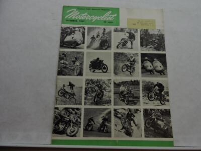 Motorcyclist Magazine December 1957 Triumph Ariel BSA Harley