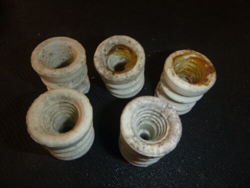 Lot Vintage Ceramic Knob & Tube Wire Insulators Porcelain Sink Handles Etc. - Picture 13 of 13