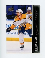 21/22 UPPER DECK YOUNG GUNS ROOKIE RC #483 FREDERIC ALLARD PREDATORS *69953