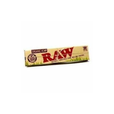 RAW ORGANIC Hanf King Size Slim Rolling Paper, 1 - 50 Hefte