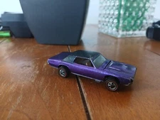 Rare Redline hot wheels Custom T Bird (Purple)w/ Beige interior