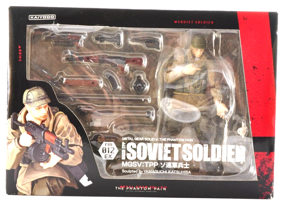 Kaiyodo Revoltech Rm015 EX Metal Gear Solid V Phantom Pain Soviet