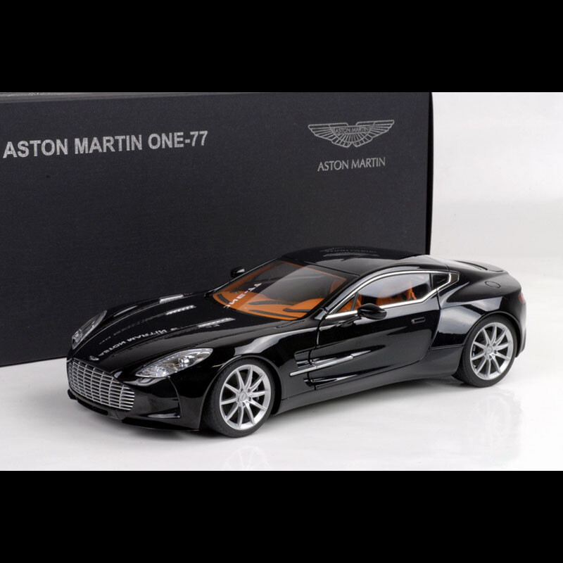 AUTOart 1:18 Scale Aston Martin ONE77 Black Alloy Diecast AUTOart 1:18 Scale Aston Martin ONE77 Black Alloy Diecast