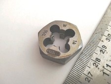 7/16" x 14 tpi BSW Die Nut (Whitworth) 
