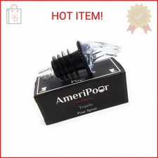 Ameripour - Speed Pourer - Patron Pour Spout - Made 100% In The USA. Free Flow B