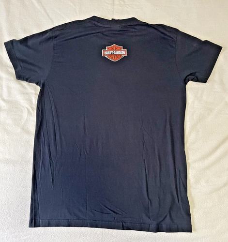 Harley Davidson Unisex T-Shirt – Black – Medium - Photo 2 sur 4