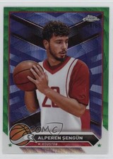 2023-24 Topps Chrome Green Wave Refractor 38/65 Alperen Sengun Sengün #157 1oa8