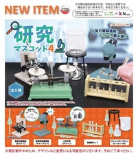 Research Mascot 4 Full Set of 5 J.DREAM Gashapon Capsule Toys