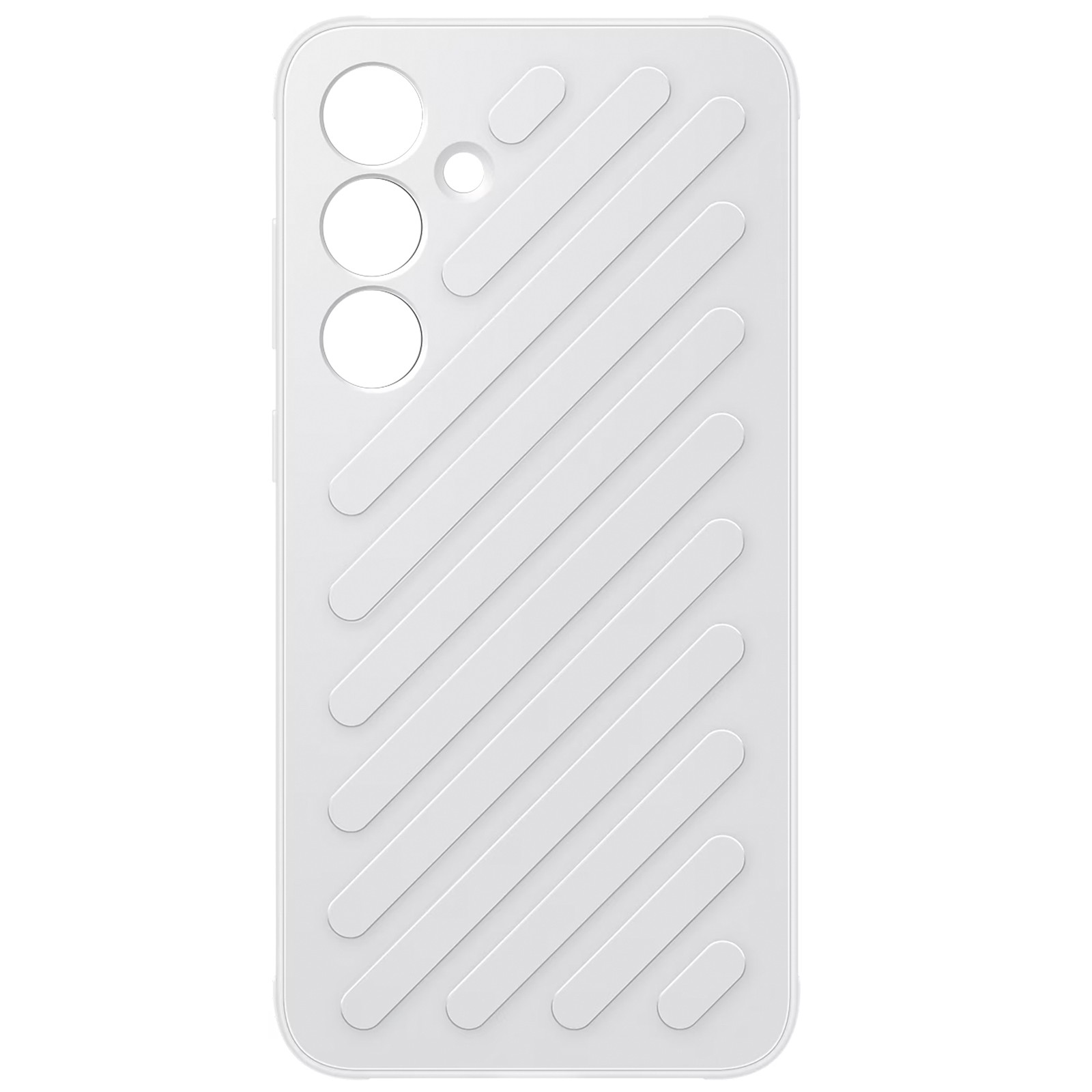 Coque Galaxy S24 gris clair ITFIT Shield antichoc Samsung originale