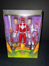Super 7 Ultimates Mighty Morphin Power Rangers RED RANGER Jason Lee Scott NIB US