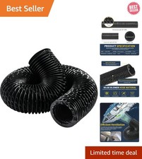 3 Inch x 10Ft Flexible Boat Blower Hose for Marine Bilge Vent Blower Exhaust Fan