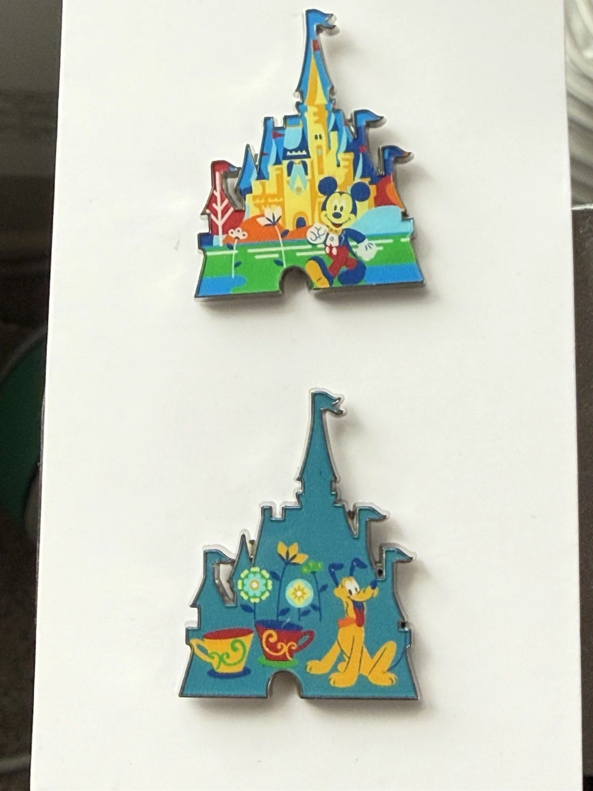 New! 2026 Tokyo Disney Resort/Sea Mystery Castle Pins - Mickey Mouse And Pluto