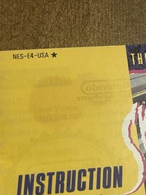 ORIGINAL Nintendo NES SKATE OR DIE 2 Instruction Booklet Manual Book Only