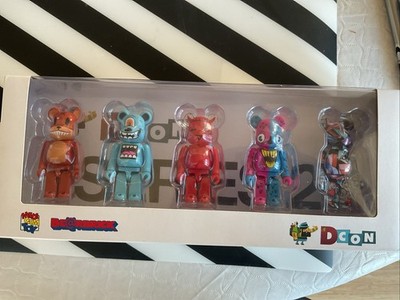 BEARBRICK ARTIST SERIES 2 DESIGNER CON MEDICOM 2021 EXCLUSIVE SET NEW SEALED 100