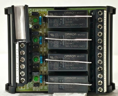 TRINITY TOUCH 4 CHANNEL RELAY MODULE 24VDC OMRON G2RL-1 12A 250VAC TT-IMRB-04024
