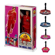 1/6 Action Figure Display Stand Fit for The Six Million Dollar Man Steve Austin