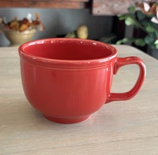 Fiestaware 18 oz Jumbo Mug Scarlet Red Soup Mug Fiesta HLC