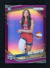 2025 Panini Prizm WNBA Rookie Variation Purple 39/149 Kiki Iriafen #149 17zx