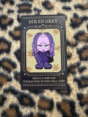 Sticker Kyo dir en grey Jrock visual kei Japan Gazette die Kaoru toshiya