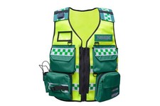 Paramedic Emergency Response custom Vest  Reflective EMS Dr Nurse Polic  in bulk