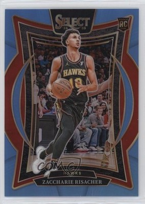 2024 Select Concourse Light Blue Prizm 97/299 Zaccharie Risacher Rookie RC 1f8v