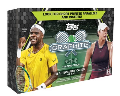 2026 Topps Graphite Tennis - BASE & INSERT Cards (Pick Your Player)