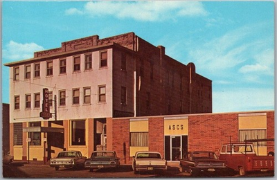 #ad #ad LANGDON North Dakota Postcard NODAK MOTOR HOTEL Street View c1960s Unused $6.39