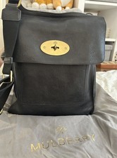 Mulberry Large Antony Messenger Bag - Black - Great Condition