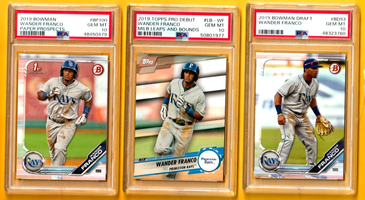 Bowman Wander Franco Baseball Trading Cards for sale | eBay