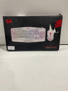 FOR PARTS Redragon S101W Keyboard and Mouse