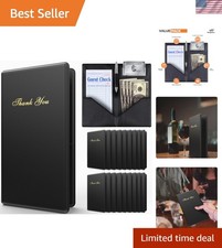 Check Presenters for Restaurants 20 Pack Guest Check Books for Servers Ch...