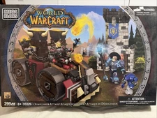 Mega Bloks World Of Warcraft Demolisher Attack Set 91026 Ages 8+ 299 Pcs New