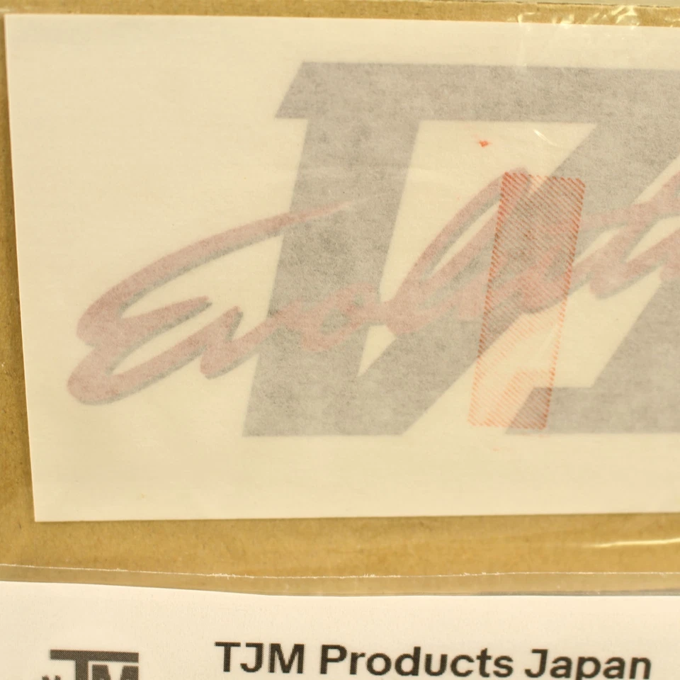 Calcomanía trasera Mitsubishi Lancer Evolution 6 CP9A 99-00 Evolution 6 genuina MR604111 Foto 2 de 4