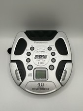Vintage Panasonic SL-SW860 Portable CD Player Silver Shock Wave Tested  Working
